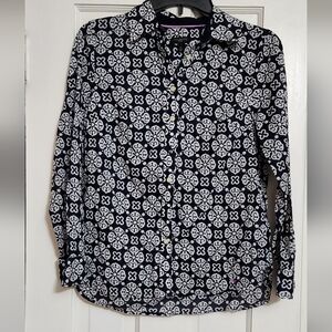 Talbots Women's Button Down Top Sz Small Petite EUC